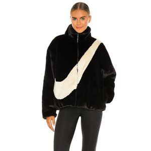 Nike Plush Faux Fur Jacket